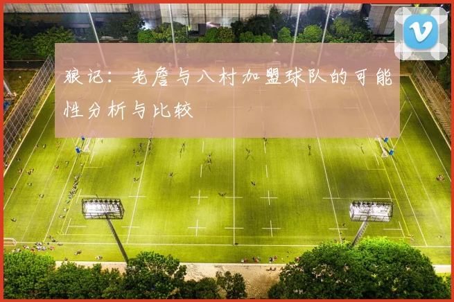 狼记：老詹与八村加盟球队的可能性分析与比较